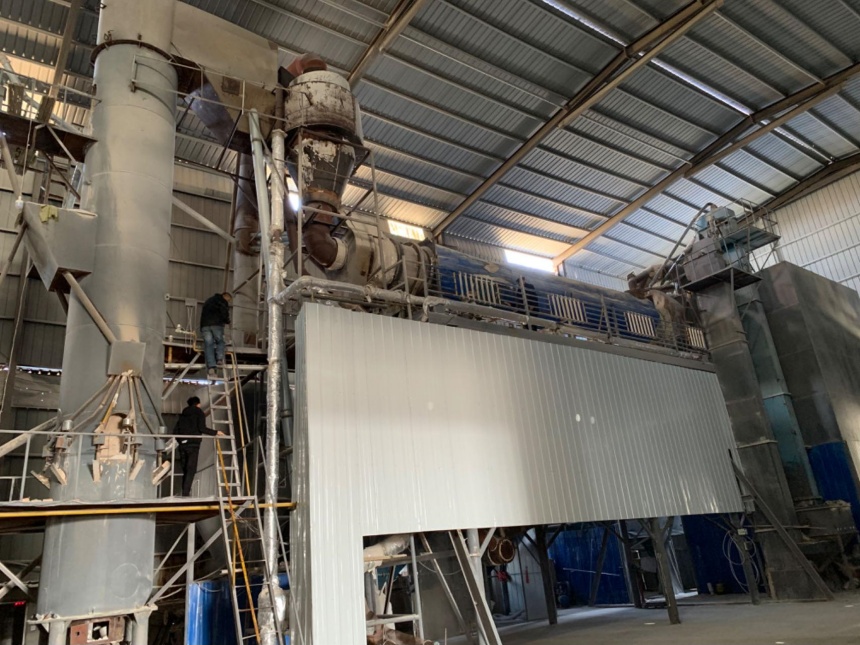 Perlite expansion furnace